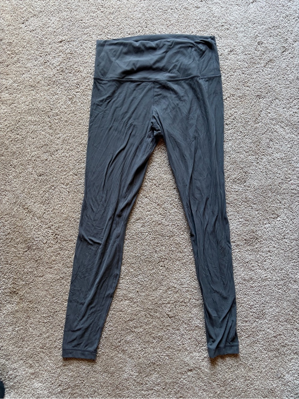lululemon athletica Grey High-Waisted Align Leggings